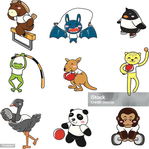 漫画の動物を使うスポーツ - アイススケートのベクターアート素材や画像を多数ご用意 - アイススケート, イラストレーション, ウマ