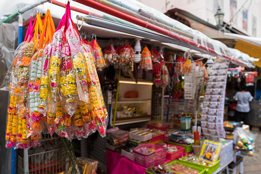 A toy and souvenir shop on Hanoi Old Quarter, Hanoi capital, Vietnam