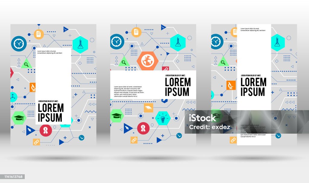 Cover Vectordraw Vector Cover Design Template Stock Illustration - Download Image Now ...
