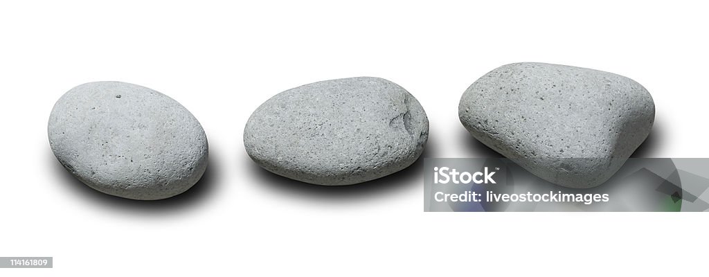 Drei Steinen - Lizenzfrei Barrikade Stock-Foto