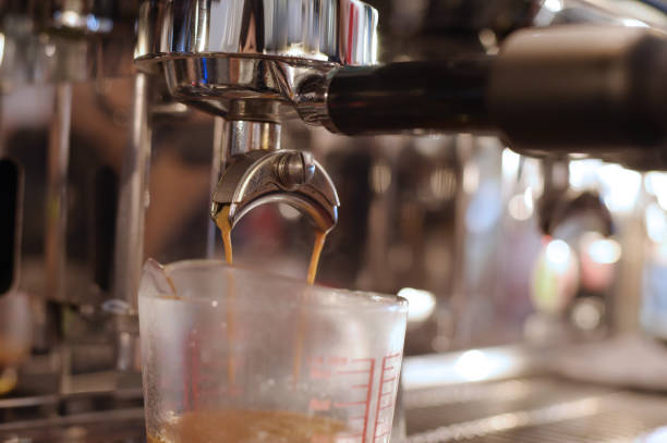 istock close up of coffee machine preparing cup 1141621219