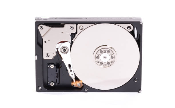 istock Harddisk close-up details of the computer 1141621241