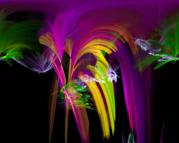 istock abstract digital fractal, fantasy design 1141621830