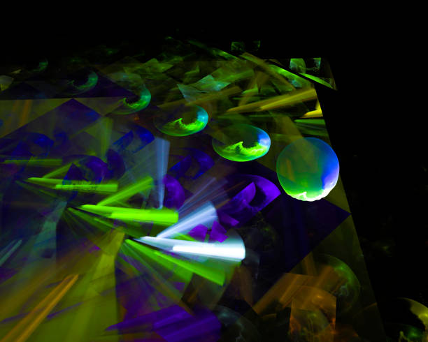 istock abstract digital fractal, fantasy design 1141622972