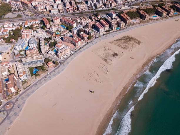 istock Aerial view of Torredembarra, Spain 1141625462