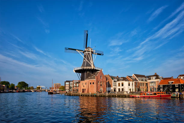 istock Panorama of Harlem,  Netherlands 1141627065