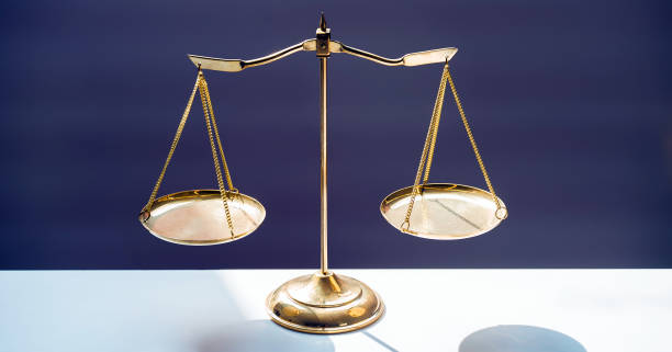 istock Law and Justice concept, Gray background 1141627257