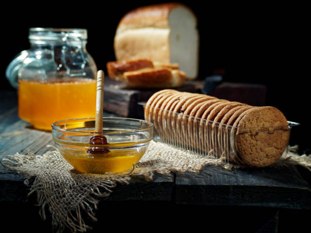istock Cookies and honey 1141628900