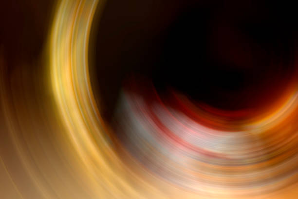 Soft focus concentric circles digital effect.