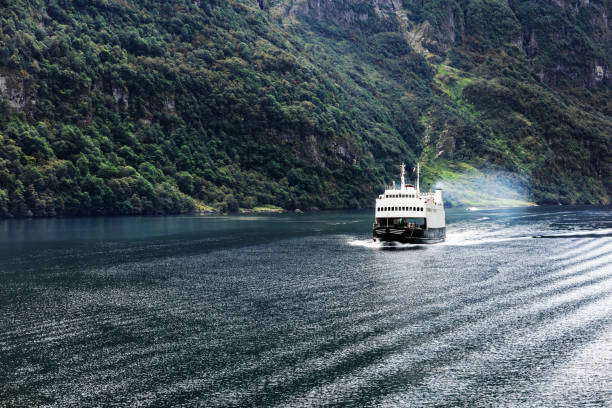 istock passenger ferry in the fjord, Norway 1141638434