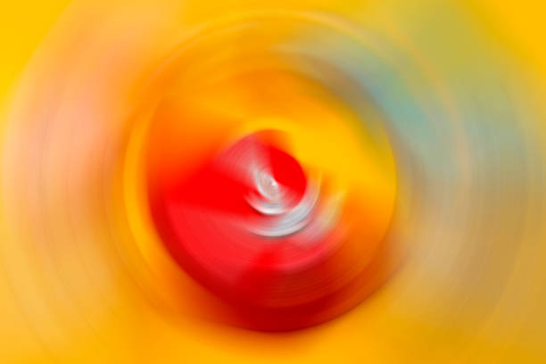 Soft focus concentric circles digital effect.