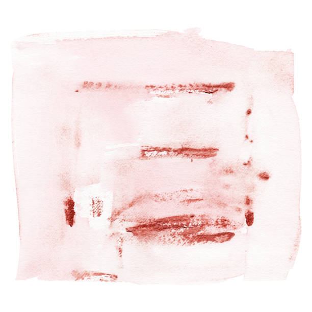 istock Abstract background for a card. Watercolor painting. Handmade. Paint spots. 1141644676