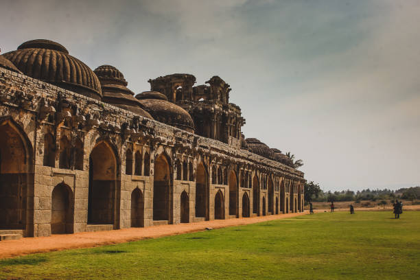 istock Ancient ruins in Hampi, Karnataka. 1141646574