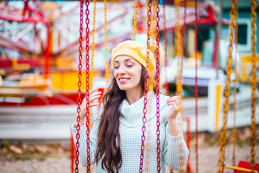 Young Woman Having Fun