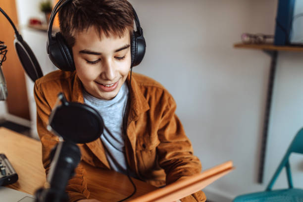2,100+ Kids Podcast Stock Photos, Pictures & Royalty-Free Images - iStock