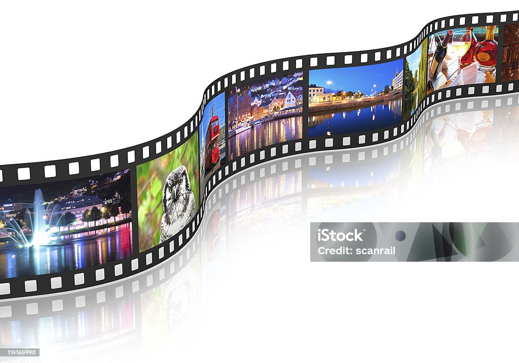 Потокового мул�ьтимедиа концепции - Стоковые фото Катушка с киноплёнкой роялти-фри
