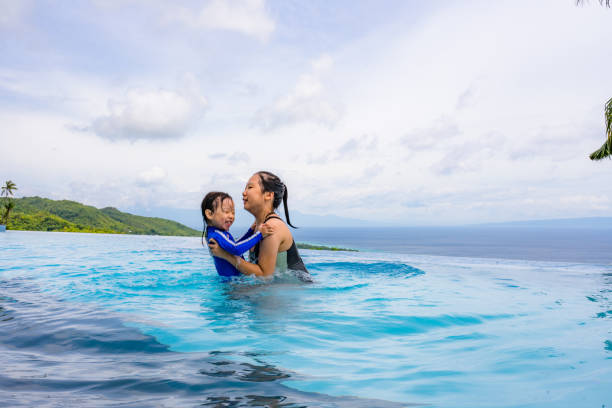 istock sisters in the swimming pool 1141662720