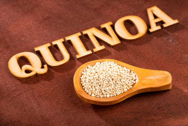istock White Quinoa Seeds - Chenopodium quinoa 1141664388
