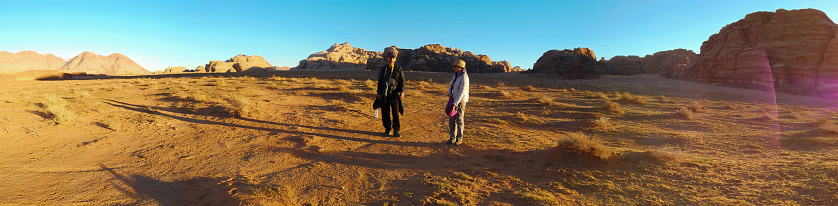 Photographer at Wadi Rum Desert in Jordan