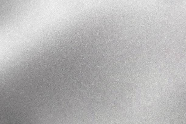 istock Abstract texture background, shiny polished silver metal wall 1141671902