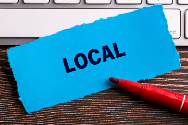 istock Local word write on the paper 1141679915
