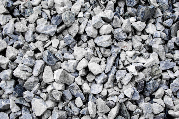 istock Texture of gravel meterial in construction site 1141682226