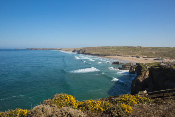 istock Perranporth coast North Cornwall England UK 1141685184