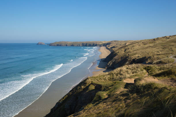 istock Perran sands Perranporth North Cornwall England UK 1141685915
