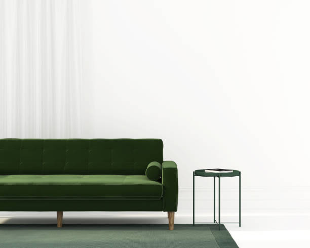 istock living room with a green sofa 1141689051