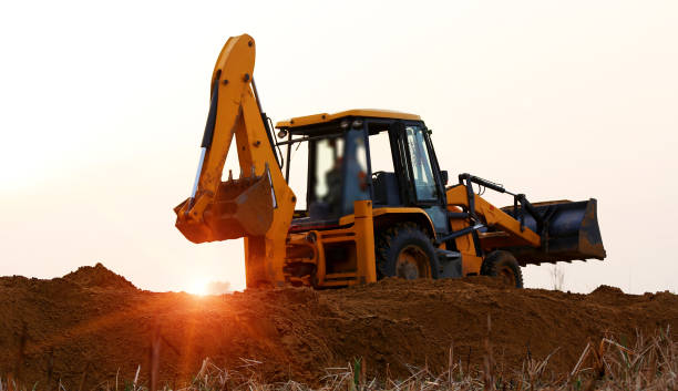 istock Crane working near sand quarry 1141690654