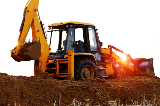 istock Crane working near sand quarry 1141690665