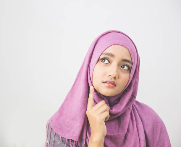 istock Young muslim woman thinking 1141692722