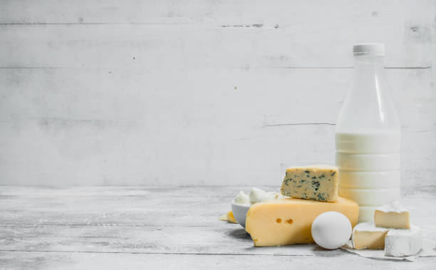 istock The range of fresh dairy products. 1141696589