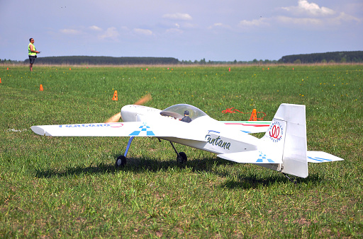 May 11, 2011 - the festival of aeromodelling at the airport in the town of Borodyanka, Kiev region. Ukraine