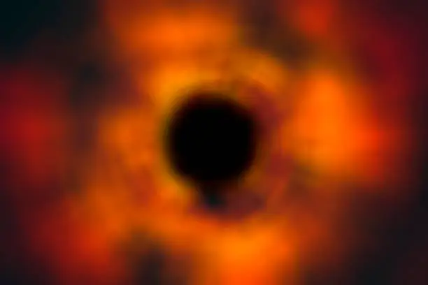 Blackhole in space