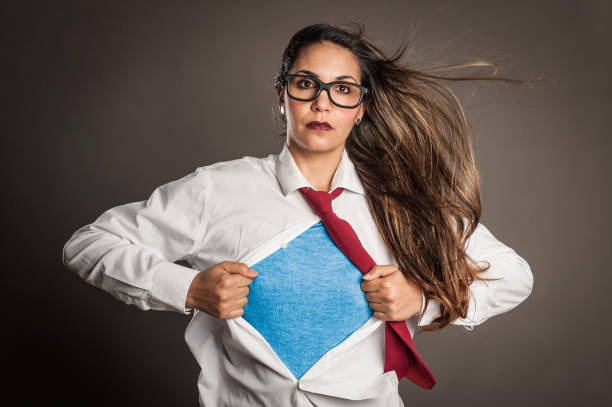 istock superhero woman 1141699499