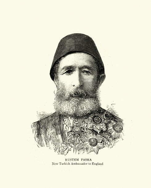 istock Rustem Pasha, the Turkish Ambassador in London, 19th Century 1141699788