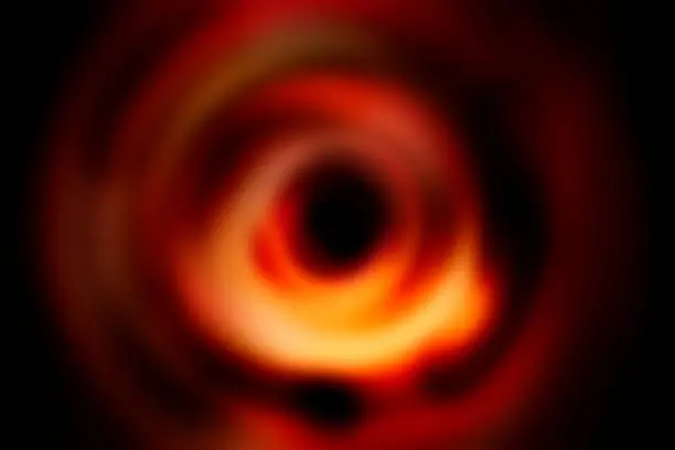 Blackhole in space