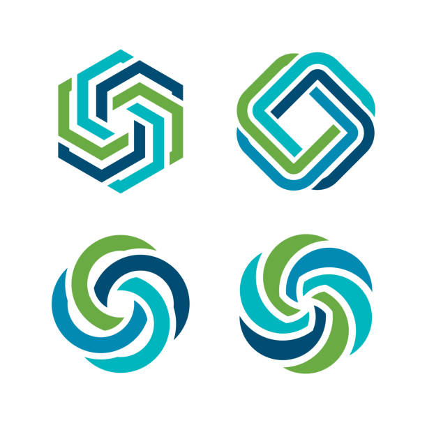 36,800+ Green And Blue Logo Stock Illustrations, Royalty-Free Vector ...