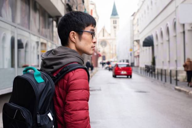 istock Solo traveler exploring his destination 1141707700