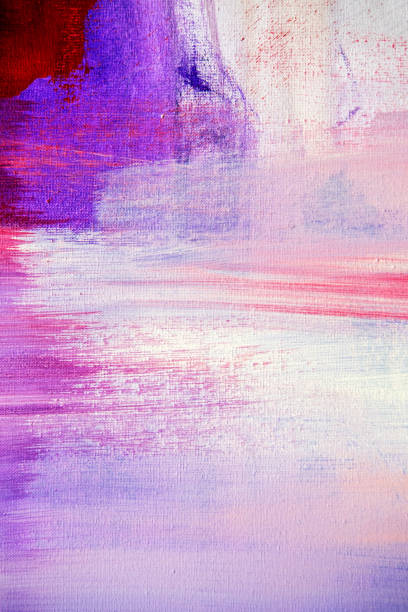 istock abstract oil paint texture on canvas, background 1141709800