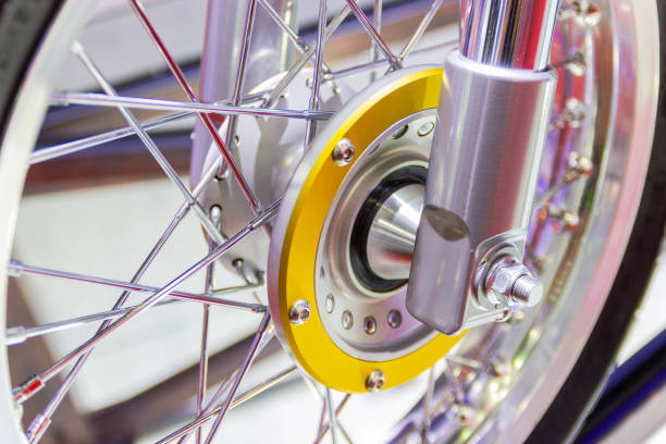 Close-up Motocycle Disk Break
