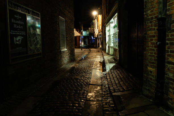 istock York Shambles at night 1141727774