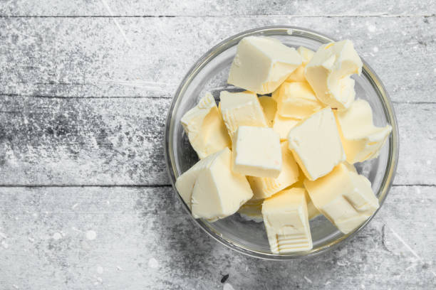 istock Butter in a glass bowl . 1141727916
