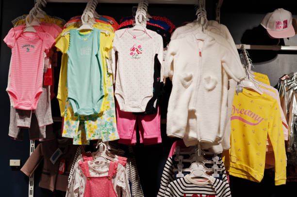 istock Children's clothing store 1141729520