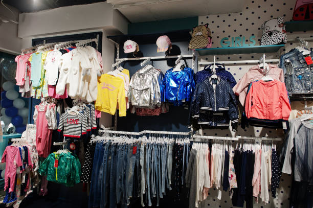 istock Children's clothing store 1141729535