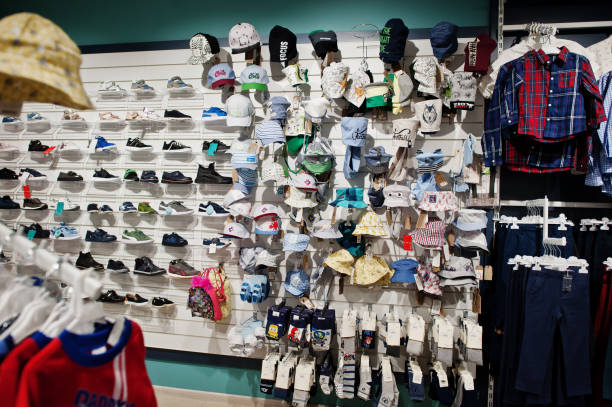 istock Children's clothing store 1141729536