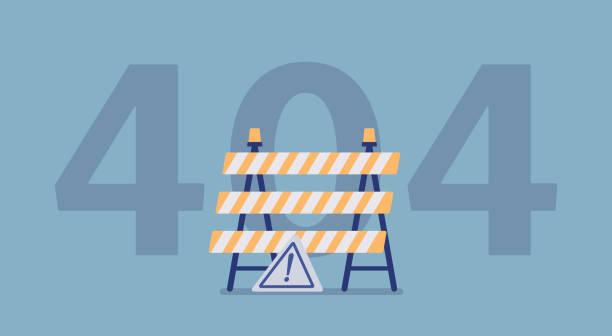 illustrazioni stock, clip art, cartoni animati e icone di tendenza di errore 404, messaggio di pagina non trovato - mistake error message internet failure