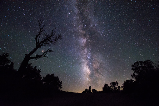 Enjoying the solitude in a very quiet campground boasting one of the darkest night skies in California