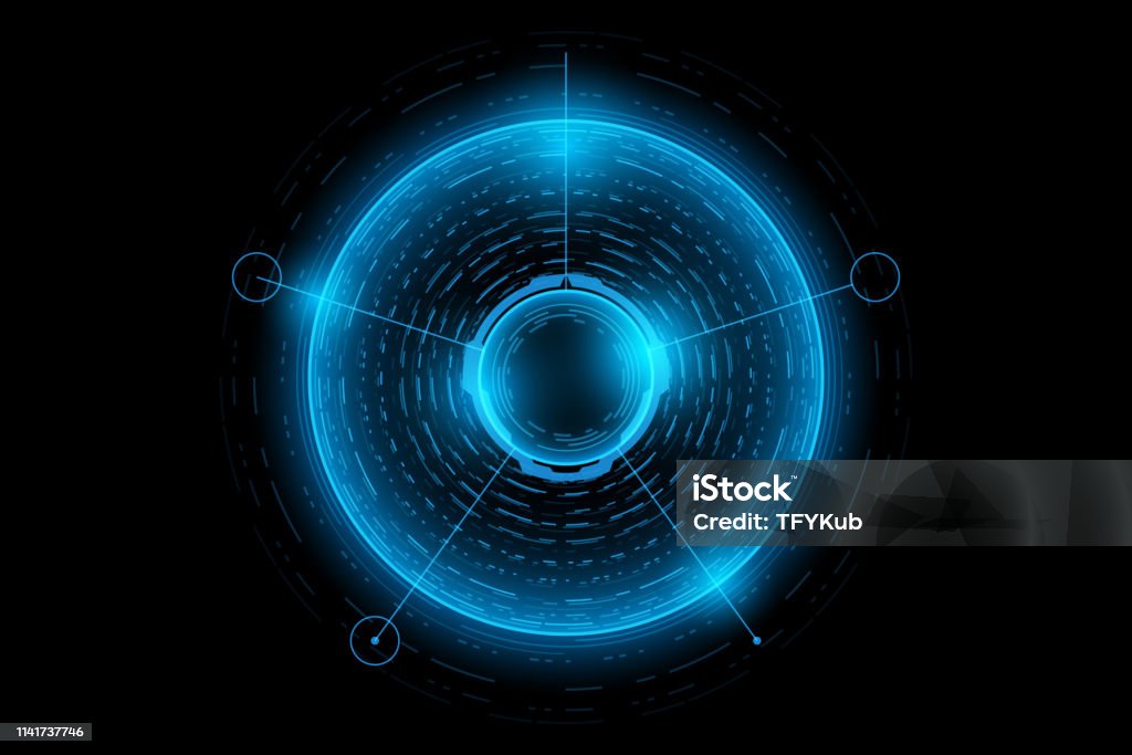 Abstract Digital Interface Vector Abstract Technology Futuristic Interfaceelement Of Digital Uivector And ...